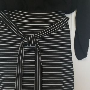 Loft Striped Skirt